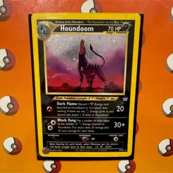 Pokemon Houndoom Neo Revelation Holo Rare 08/64 2000 70 HP Unlimited English - Image 4