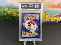 PSA 8 Hitmonlee Holo Unlimited 1999 Pokemon Fossil #7 - Image 2