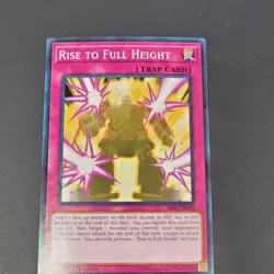 Yugioh TCG - 1x Rise to Full Height - SR06-EN038- 1st Edition - NM 2018 - Common - Image 5