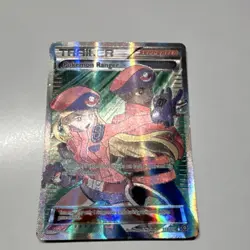 Pokemon Ranger 113/114 XY Steam Siege Ultra Rare Full Art Trainer Holo - Image 1