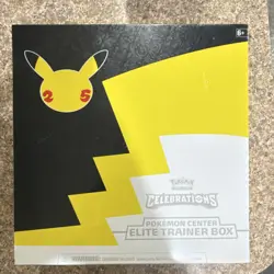 Pokemon TCG: 25th Crlebrations Pokemon Center Elite Trainer Box ETB Exclusive - Image 1