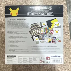Pokemon TCG: 25th Crlebrations Pokemon Center Elite Trainer Box ETB Exclusive - Image 3