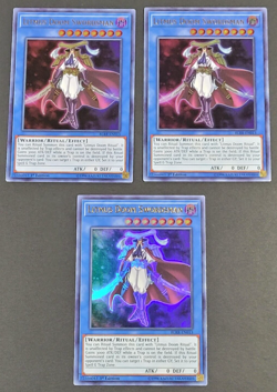Yugioh - 3x Litmus Doom Swordsman - BLRR-EN013 - 1st - Ultra Rare - LP/NM, 2018 - Image 1