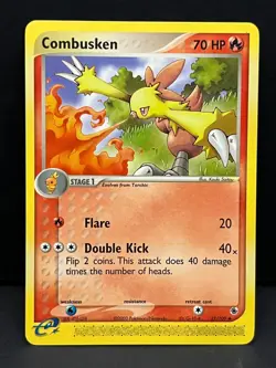 Combusken 27/109 Uncommon Ruby & Sapphire Pokemon Lightly Played - Image 1