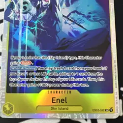 Enel EB02-052 One Piece Extra Booster Anime 25th Collection - Image 2