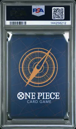 2025 ONE PIECE OP12-LEGACY OF THE MASTER ALTERNATE ART BARTHOLOMEW KUMA PSA 10 - Image 2