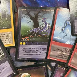 1994 77 Card Lot Wyvern - Common, Uncommon, and Rare - Image 4