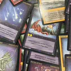 1994 77 Card Lot Wyvern - Common, Uncommon, and Rare - Image 5