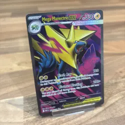 Mega Manectric Ex Ultra Rare 158/132 Pokemon Card Mega Evolution TCG Card NM - Image 3