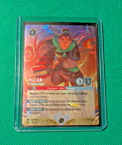 Disney Lorcana - MULAN Charging Ahead #3/C2 Promo Challenge Card - Image 4