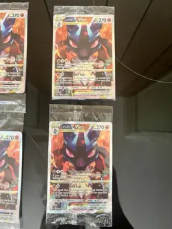 2023 Lucario VSTAR SWSH291 Crown Zenith ETB Promo Card SEALED Lot Of 4 NM - Image 3