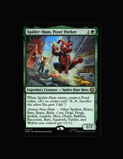 MTG: Spider-Ham, Peter Porker #114 R Normal NM Marvel's Spider-Man - Image 1