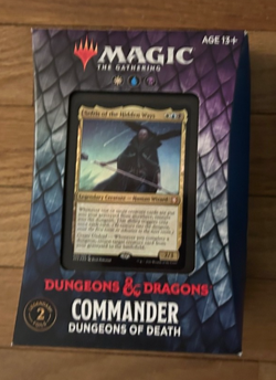 x1 Dungeons of Death, Adventures in the Forgotten Realms Commander AFC, Sealed - Image 1
