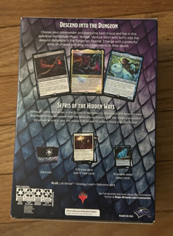 x1 Dungeons of Death, Adventures in the Forgotten Realms Commander AFC, Sealed - Image 2