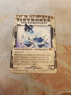 Tinybones, The Pickpocket Showcase Outlaws Of Thunder Junction MTG NM - Image 1