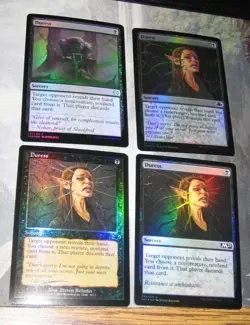Duress MTG x4 Playset FOIL NM+ Multiple Sets! **LOOK** Unplayed/Free Shipping! - Image 1