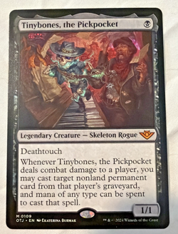 Tinybones the Pickpocket OTJ #0109 MTG Near Mint Magic The Gathering Legendary - Image 1