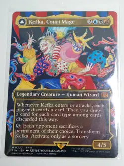 Kefka, Court Mage/Ruler of Ruin | Final Fantasy FIN | M322 Regular Borderless NM - Image 1
