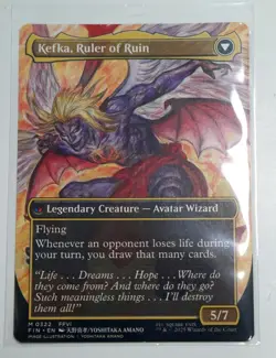 Kefka, Court Mage/Ruler of Ruin | Final Fantasy FIN | M322 Regular Borderless NM - Image 2