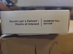 MTG Secret Lair x Fallout: Points of Interest - Rainbow Foil - Sealed - Magic - Image 1