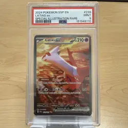 Pokemon TCG Latias ex 239/191 Surging Sparks Special Illustration Rare PSA 9 🔥 - Image 1