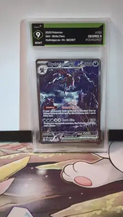 Pokemon TCG Hydreigon ex Full Art Secret Rare Sv: White Flare 169/086 Degree 9 - Image 1