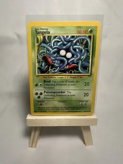 Pokemon TCG Cards SHADOWLESS Base Set Tangela 66/102 EXC-NM - Image 1
