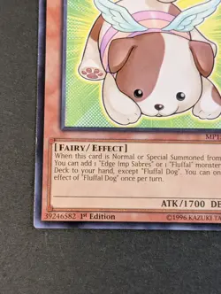 Yugioh TCG - 1x Fluffal Dog - MP15-EN140 - LP - Rare - 1st Edition - 2015 - Image 3