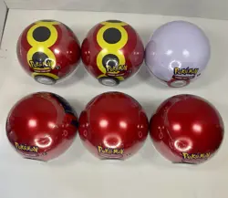 6 x Pokemon TCG Pokeball Tins - 18 Booster Packs Factory Sealed IN HAND New Ball - Image 2