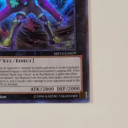 Yugioh - Number C105: Battlin' Boxer Comet Cestus - MP14-EN029 - 1st - NM, 2014 - Image 5