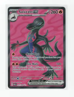 Pokemon TCG Perfect Order Salazzle ex Full Art Ultra Rare 101/088 NM - Image 1