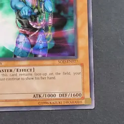 Yugioh TCG- 1x Mind on Air - SOD-EN027 - NM - 1st Edition - Rare - Vintage 2004 - Image 4