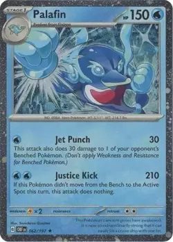 Pokemon Palafin - 062/197 - Cosmos Holo Promo - NM - Image 1