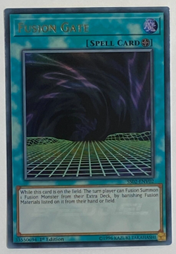 Yugioh TCG - Fusion Gate - SS02-ENV02 - NM - HOLO - Pack Fresh - 1st Ed. - 2019 - Image 1
