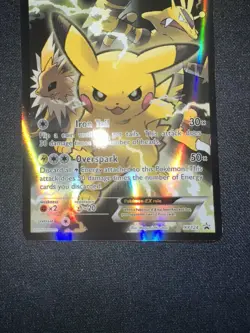 Pokemon TCG XY Promos Pikachu EX #XY124 - Image 3