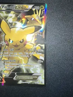 Pokemon TCG XY Promos Pikachu EX #XY124 - Image 4