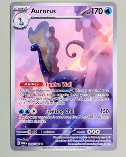Aurorus - Perfect Order 92/88 Illustration Rare - Mint, Pack Fresh - Pokemon TCG - Image 1