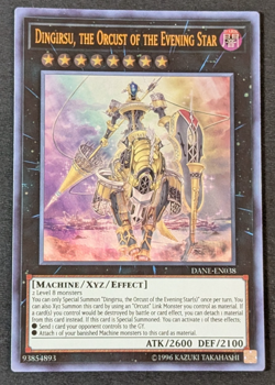 Yugioh TCG - 1x Dingirsu the Orcust of the Evening Star, DANE-EN038 NM Unlimited - Image 1