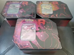 Pokemon TCG: Team Rocket Tins - Complete Art Set - BRAND NEW/FACTORY SEALED - Image 1