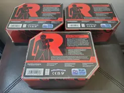 Pokemon TCG: Team Rocket Tins - Complete Art Set - BRAND NEW/FACTORY SEALED - Image 3