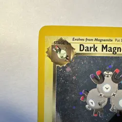 Dark Magneton Holo From Team Rocket 11/82 Pokemon TCG LP With Swirl 🌀 - Image 3
