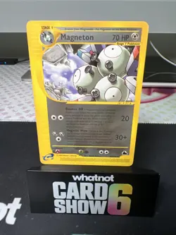 2003 Pokemon Skyridge - Non-Holo Rare Magneton 20/144 E-Reader NM - Image 1