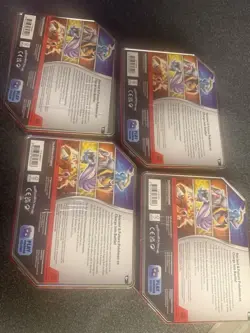 Pokemon Paradox Destinies Tins (Set of 4) (NEW/SEALED) - Image 2