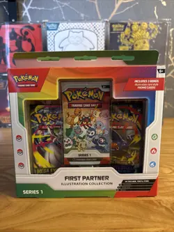 Pokemon TCG: First Partner Illustration Collection Box | SEALED✅ - Image 1