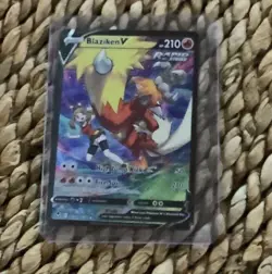 Pokemon TCG Blaziken V SWSH12: Silver Tempest Trainer Gallery TG14/TG30 Holo... - Image 1