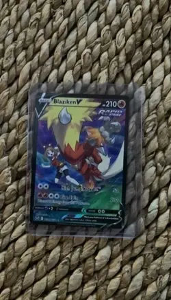 Pokemon TCG Blaziken V SWSH12: Silver Tempest Trainer Gallery TG14/TG30 Holo... - Image 2