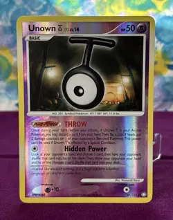 Pokemon TCG; Unown 67/123 - Mysterious Treasures - Reverse Holo LP/NM - Image 1