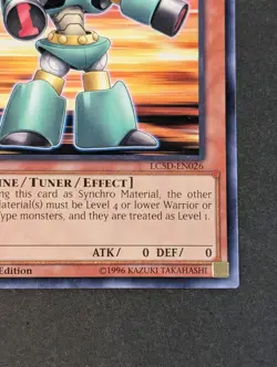 Yugioh TCG - 1x Mono Synchron - LC5D-EN026- NM/LP - Rare - 1st Edition - 2014 - Image 4