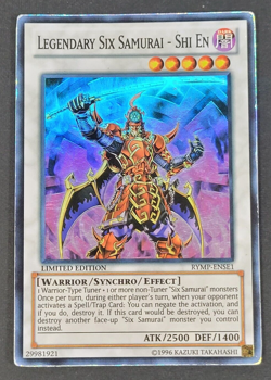 Yugioh - 1x Legendary Six Samurai - Shi En - RYMP-ENSE1 - LP - Limited - 2012 - Image 1