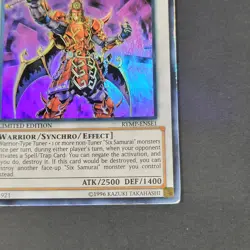 Yugioh - 1x Legendary Six Samurai - Shi En - RYMP-ENSE1 - LP - Limited - 2012 - Image 5